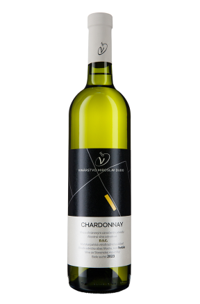 Chardonnay, D.S.C. 2023
 Kategória-Suché Oblasť-Malokarpatská Objem fľaše-0, 75 l  Výrobca-Vinárstvo Miroslav Dudo